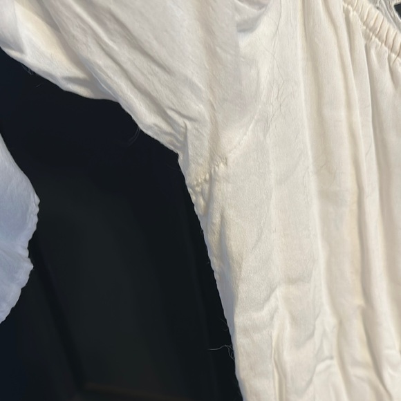 White Eyelet Romper - Picture 4 of 5